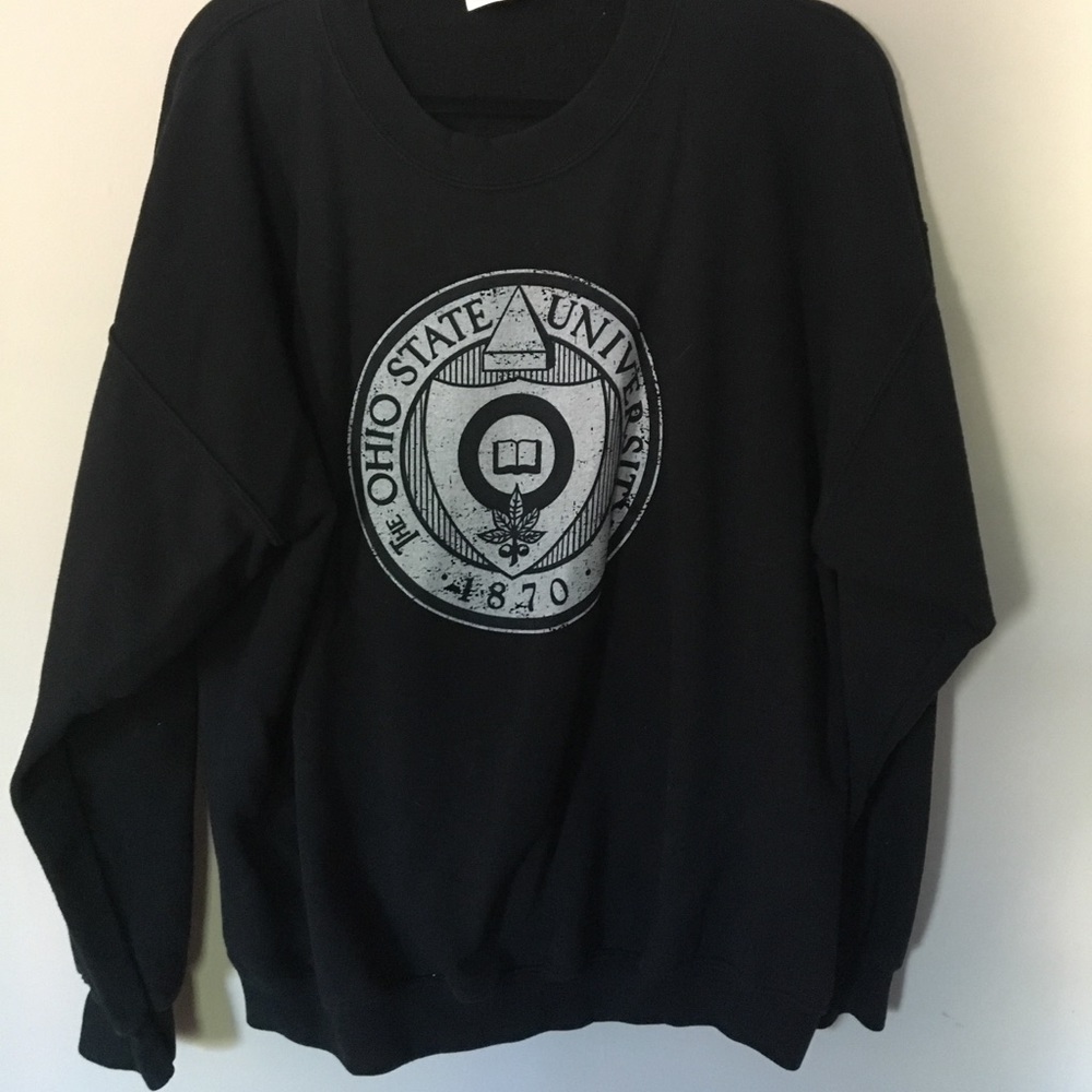 Go Bucks! Black Ohio State sweatshirt